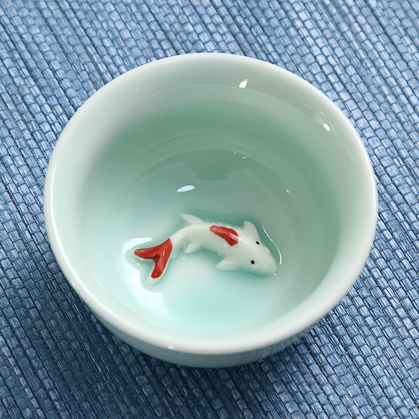 Set001. Lucky Koi teacup set