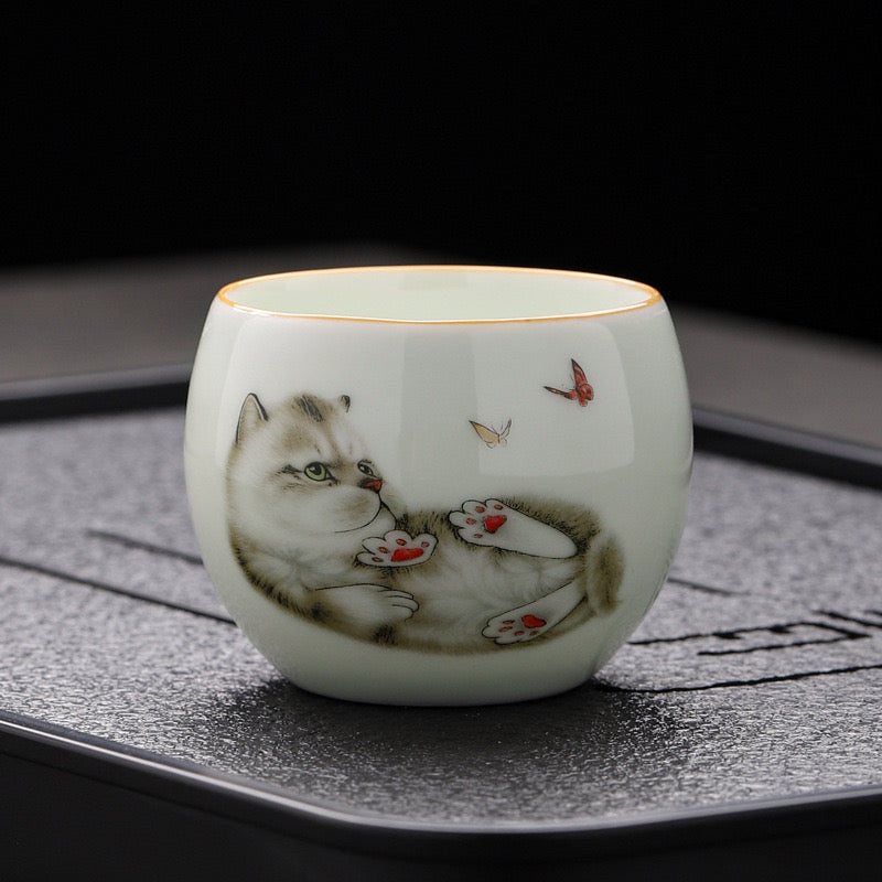 Kitty teacup