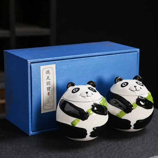 X001. Kungfu Panda Tea Caddy